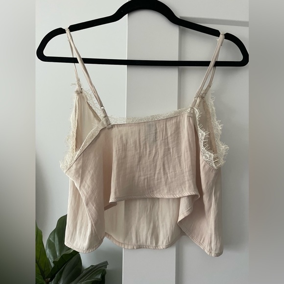 Cream Silk Tank - Picture 3 of 4